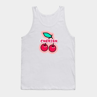 Precious PINK cherry, cherish Tank Top